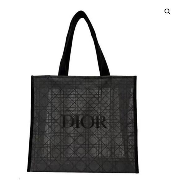 Christian Dior Mesh Beauty Tote - Picture 1 of 3